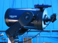 Image of UNM observatory telescope