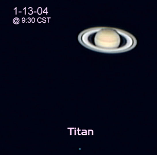 Saturn and Titan