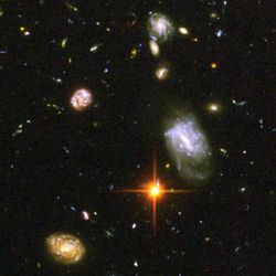 Hubble Deep Field Closeup