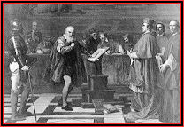 Portrait of Galileo on Trial