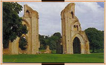 ruins of Glastonbury Abbey