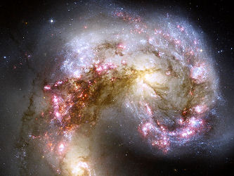 the Antennae galaxies