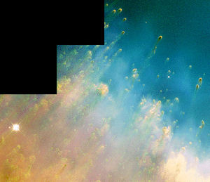 2nd close-up of helix cometary-knots