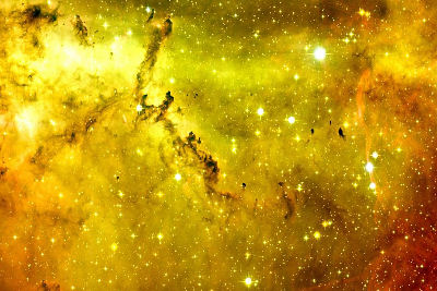 Rosette nebula close up