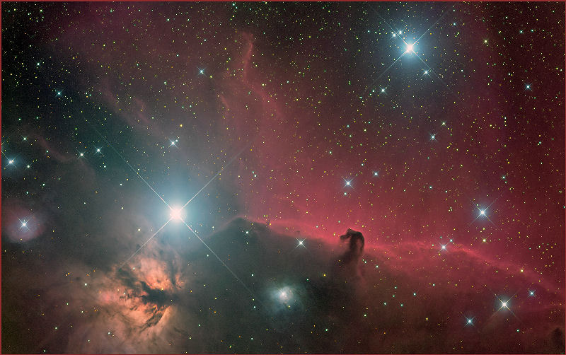 Richard Yandrick's Horsehead & Flame nebulae